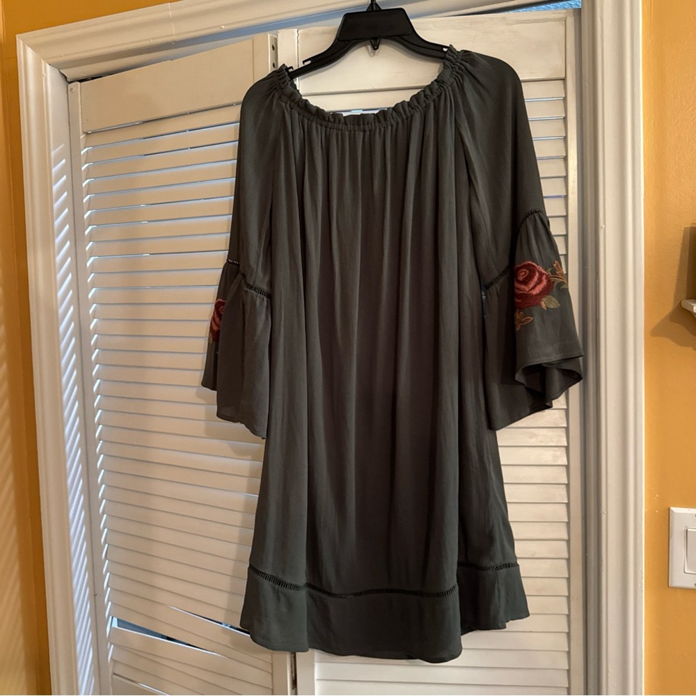 Knox Rose Olive Green Dress
